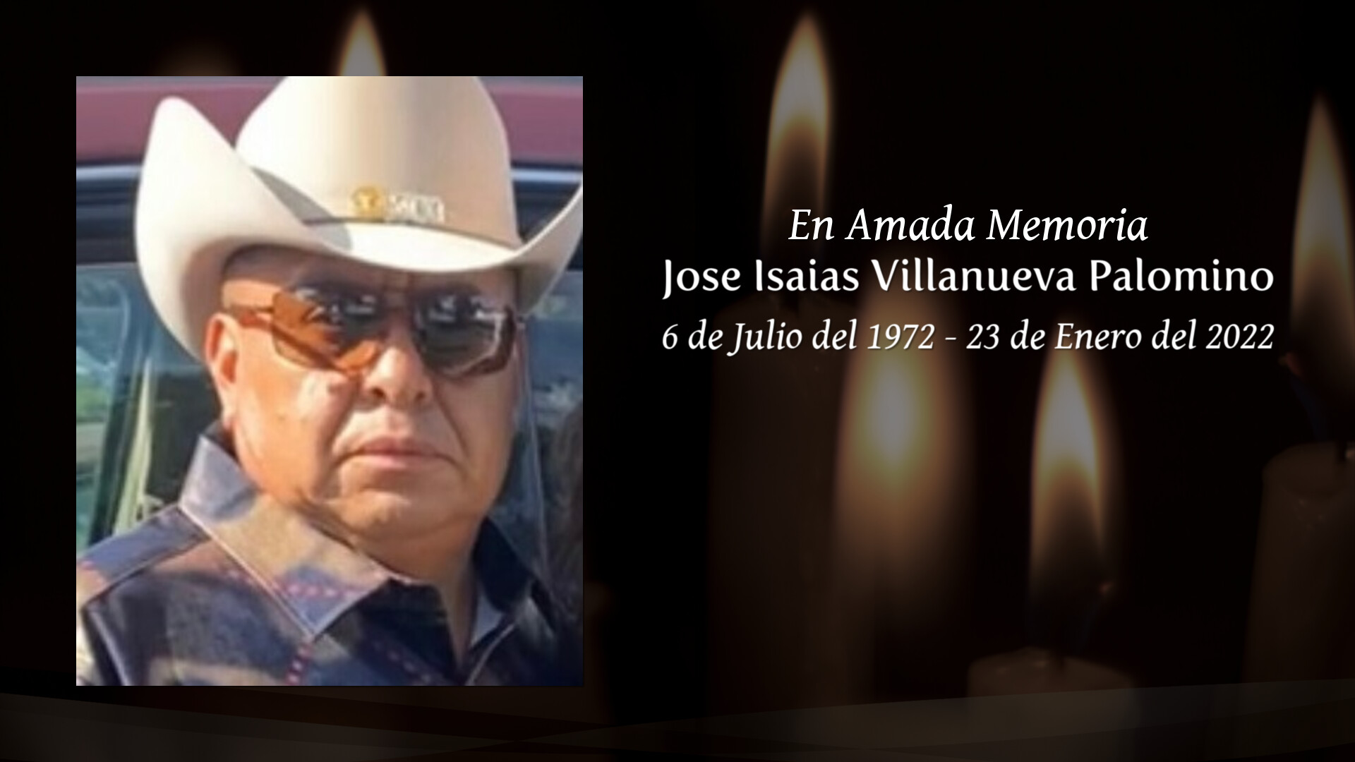 Jose Isaias Villanueva Palomino - Tribute Video