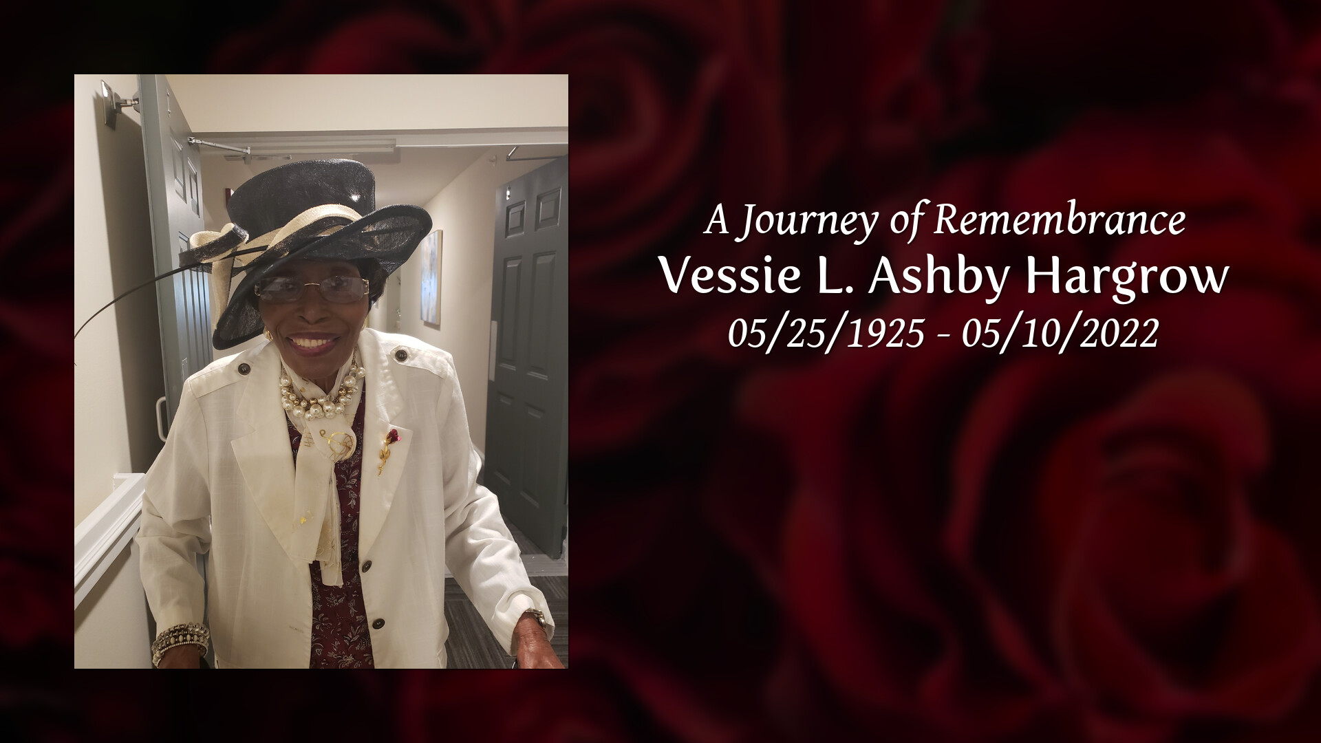 Vessie L. Ashby Hargrow - Tribute Video