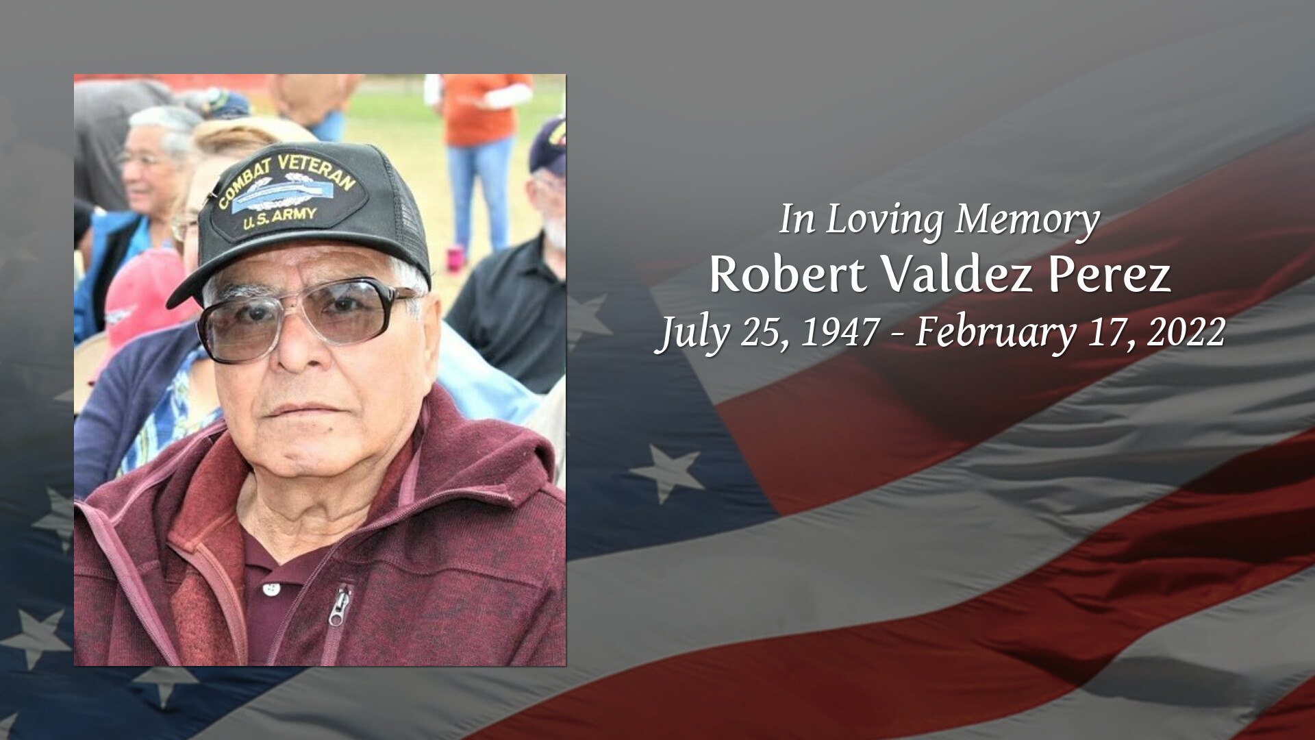 Robert Valdez Perez - Tribute Video