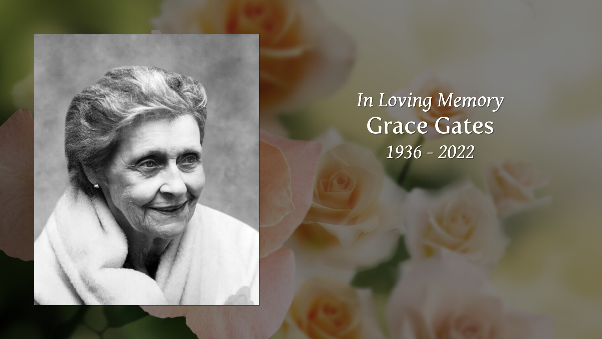 Grace Gates Tribute Video