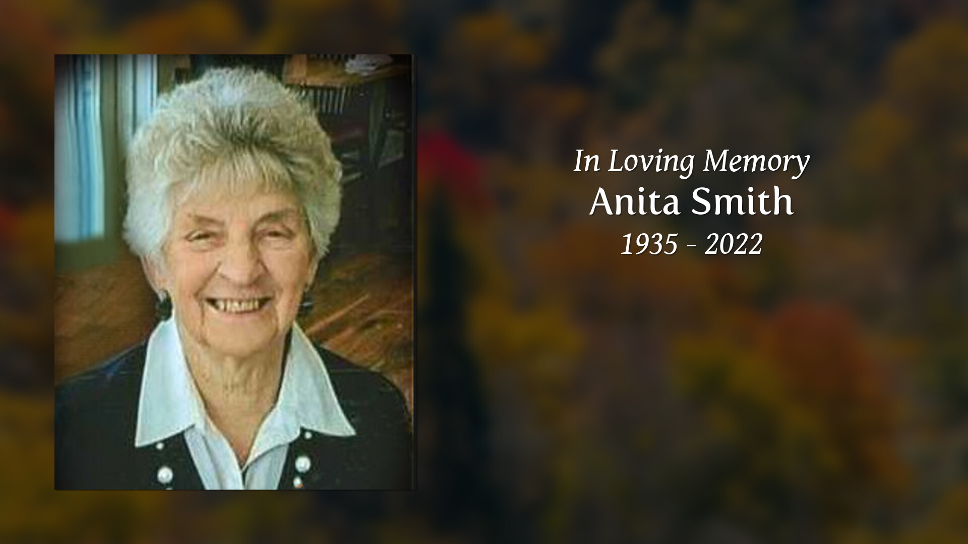 Anita Smith - Tribute Video