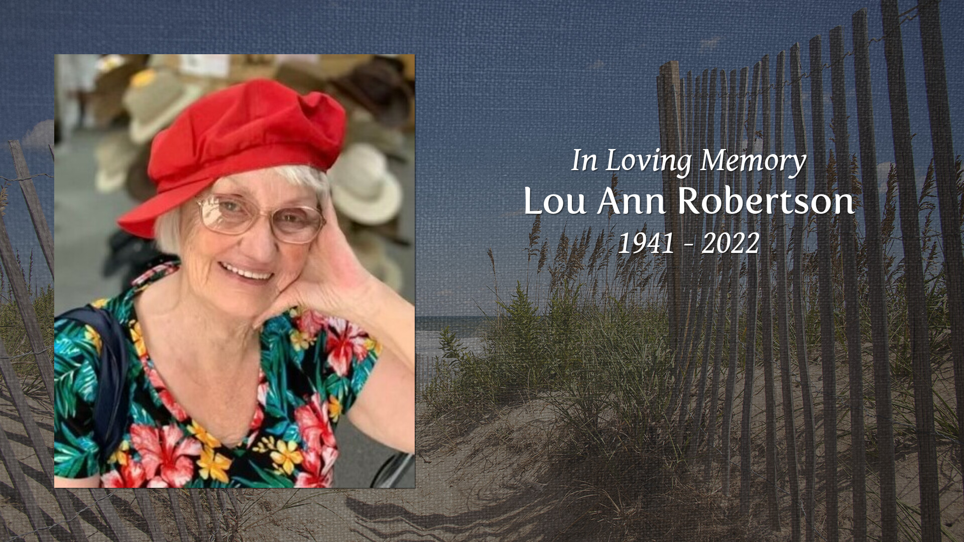 Lou Ann Robertson - Tribute Video