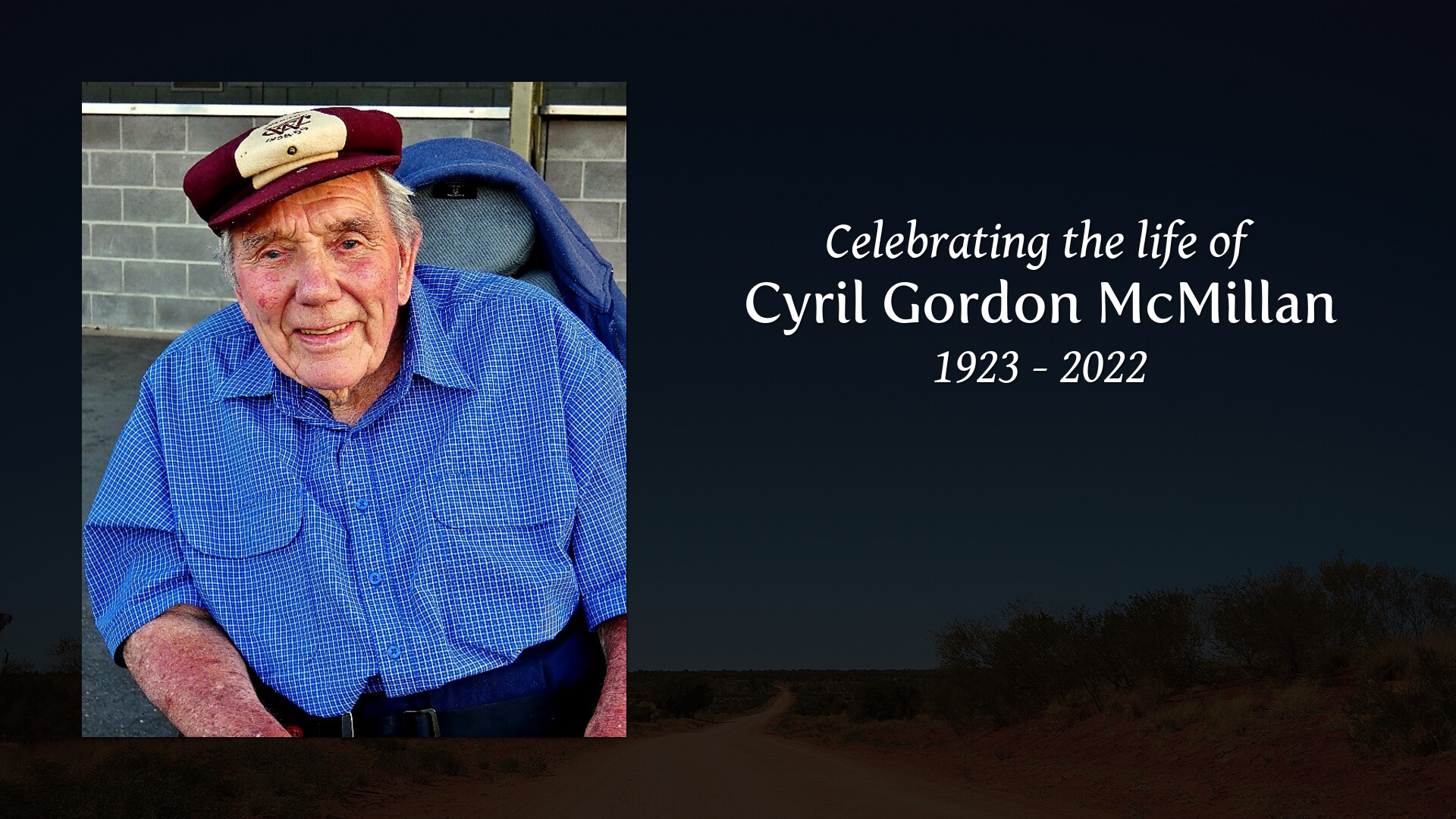 Cyril Gordon McMillan - Tribute Video