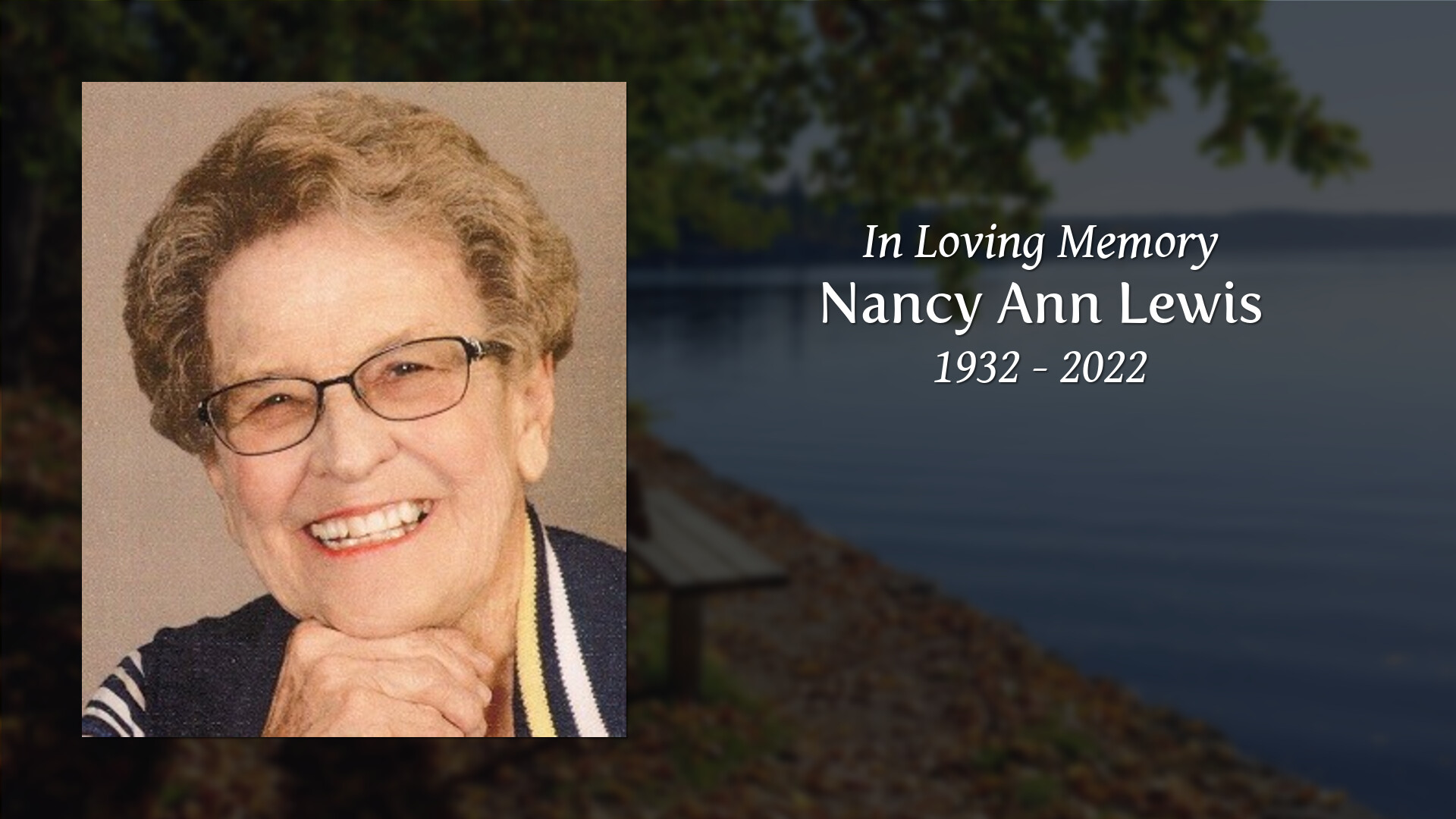 Nancy Ann Lewis Tribute Video