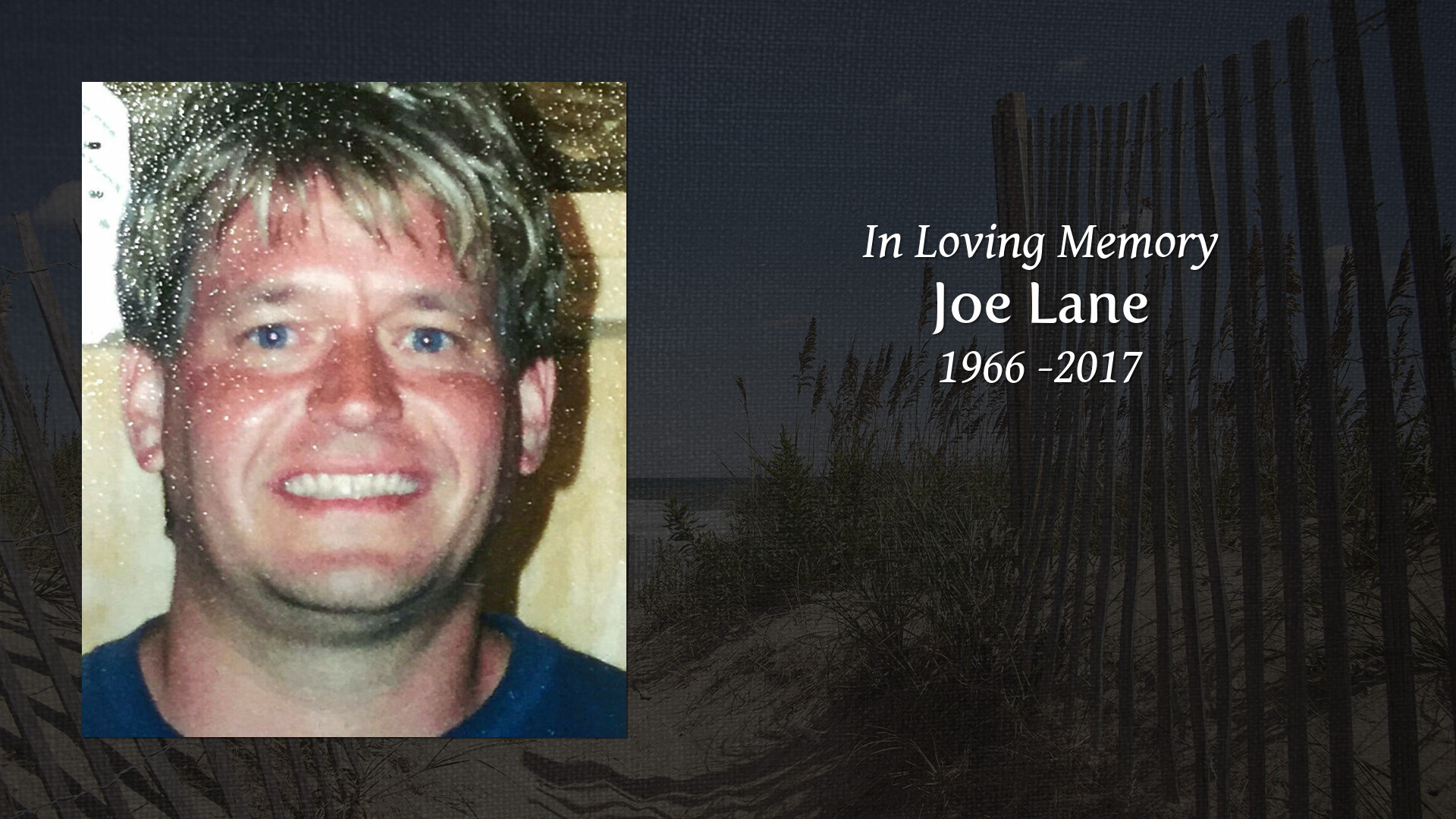 Joe Lane Tribute Video