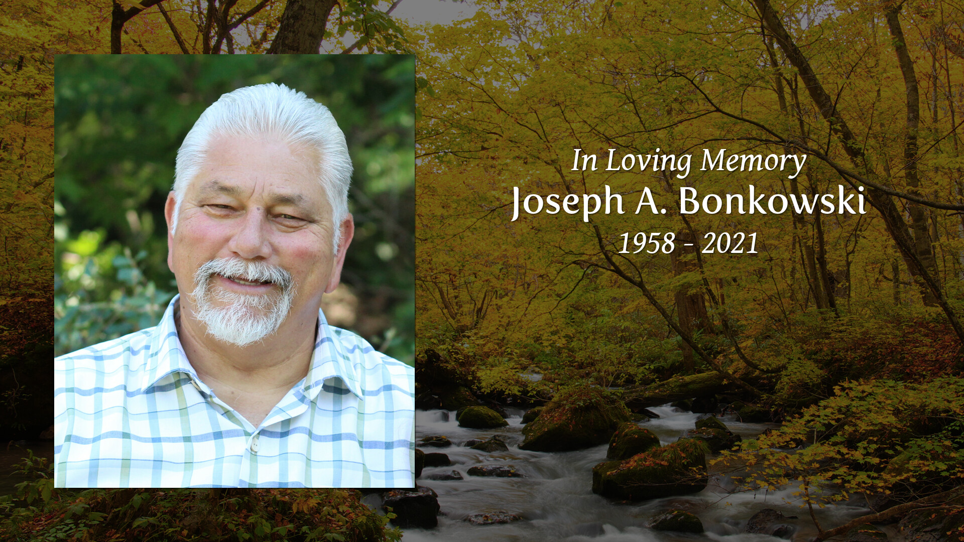 Joseph A. Bonkowski - Tribute Video