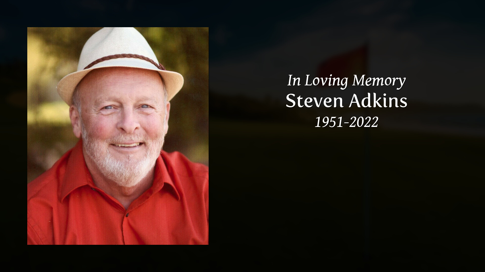 Steven Adkins - Tribute Video