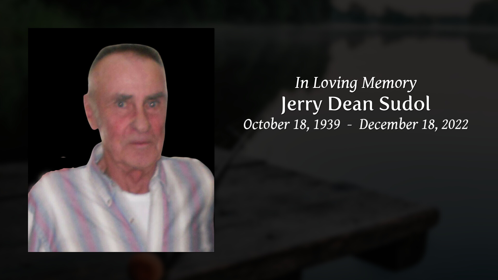 Jerry Dean Sudol - Tribute Video