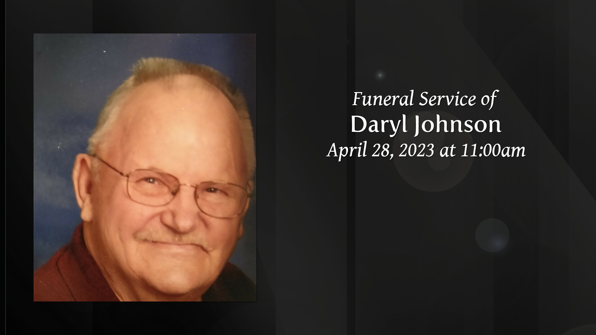 Daryl Johnson - Tribute Video