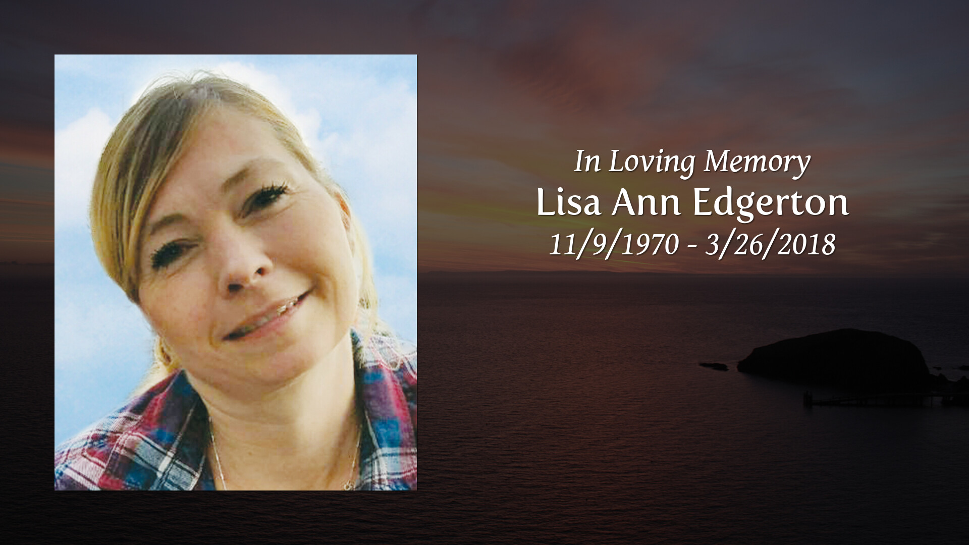 Lisa Ann Edgerton Tribute Video 8176