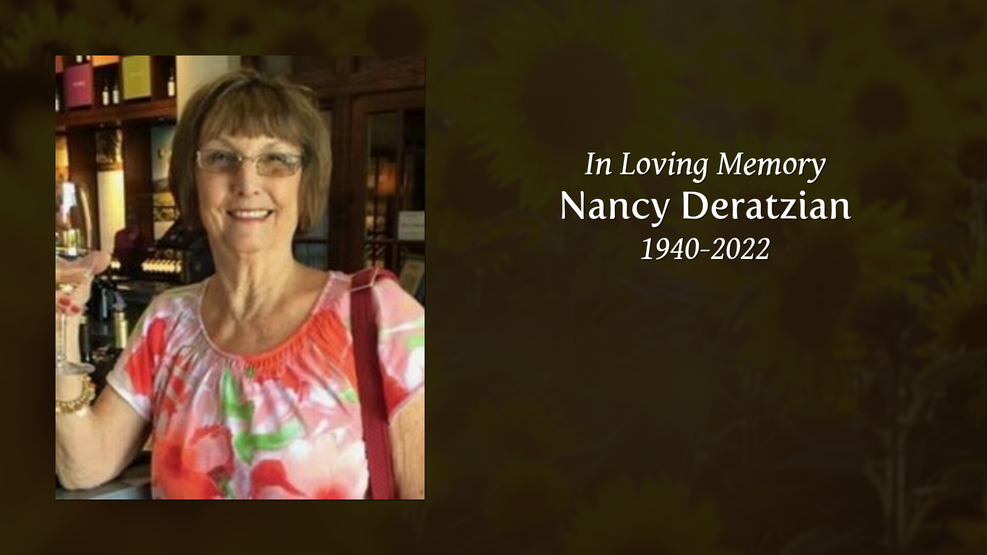 Nancy Deratzian - Tribute Video