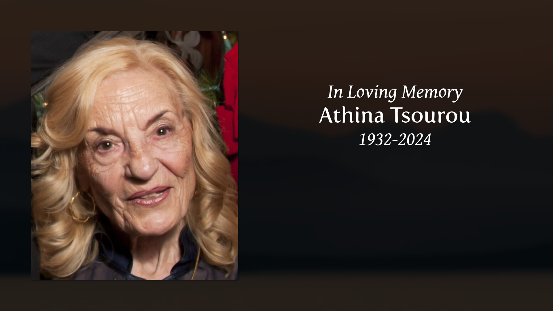 Athina Tsourou Tribute Video