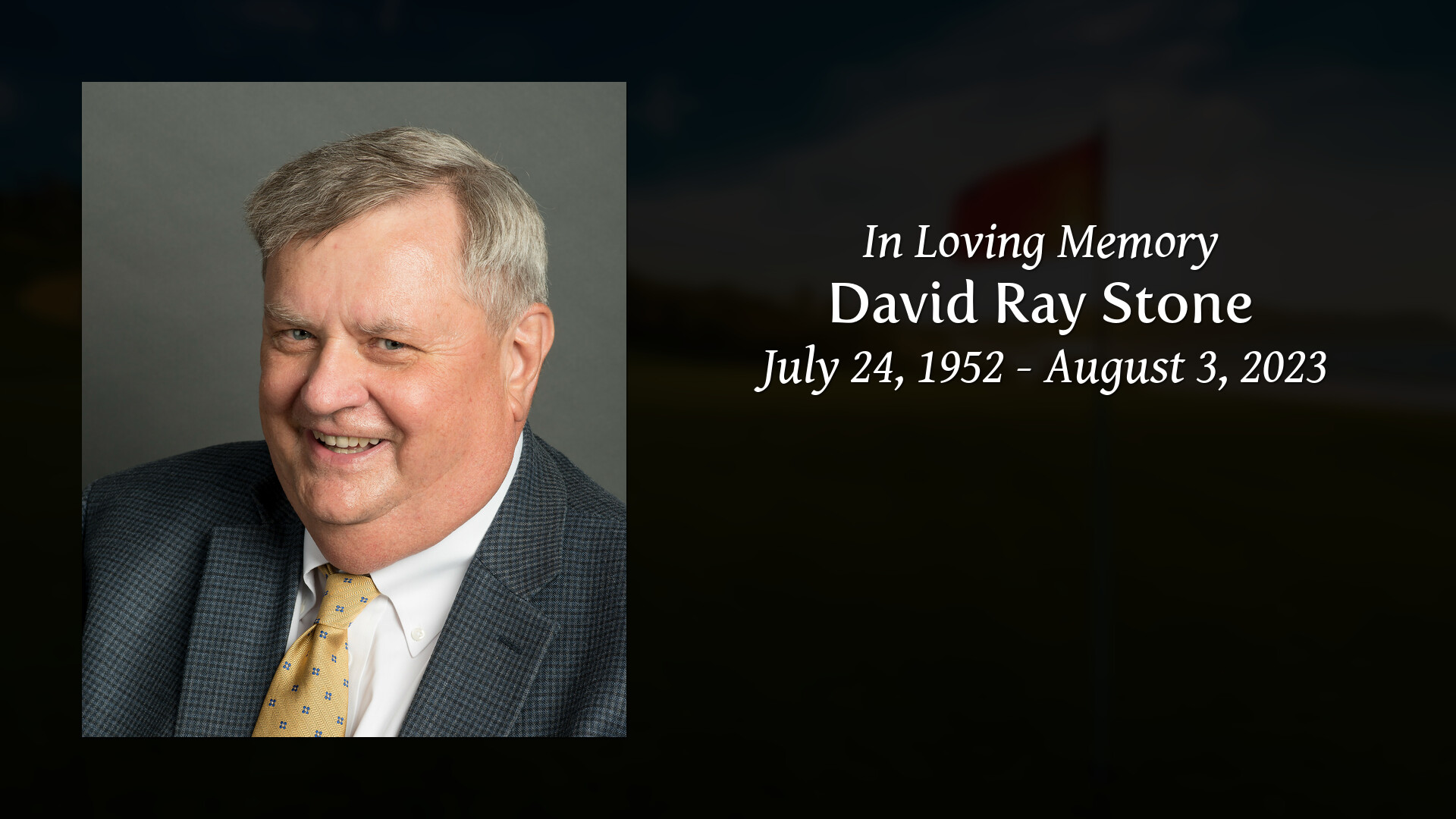 David Ray Stone - Tribute Video