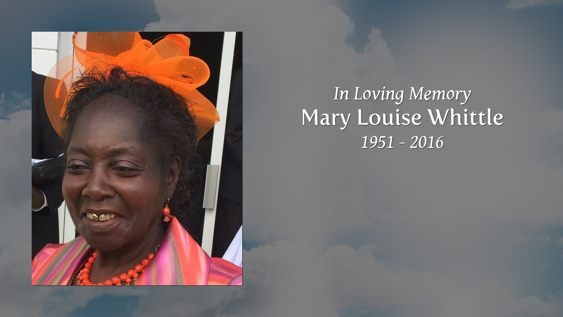 Mary Louise Whittle - Tribute Video