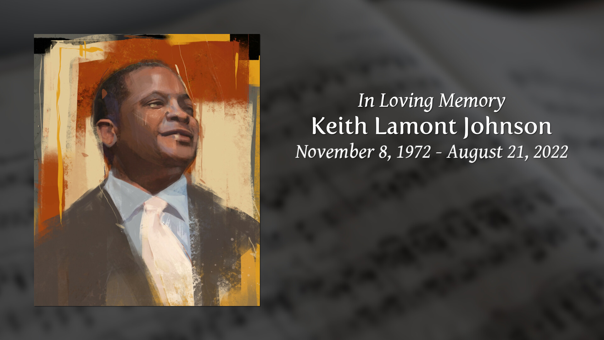 Keith Lamont Johnson - Tribute Video