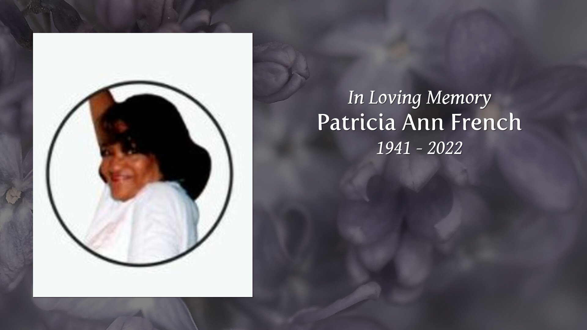 patricia-ann-french-tribute-video