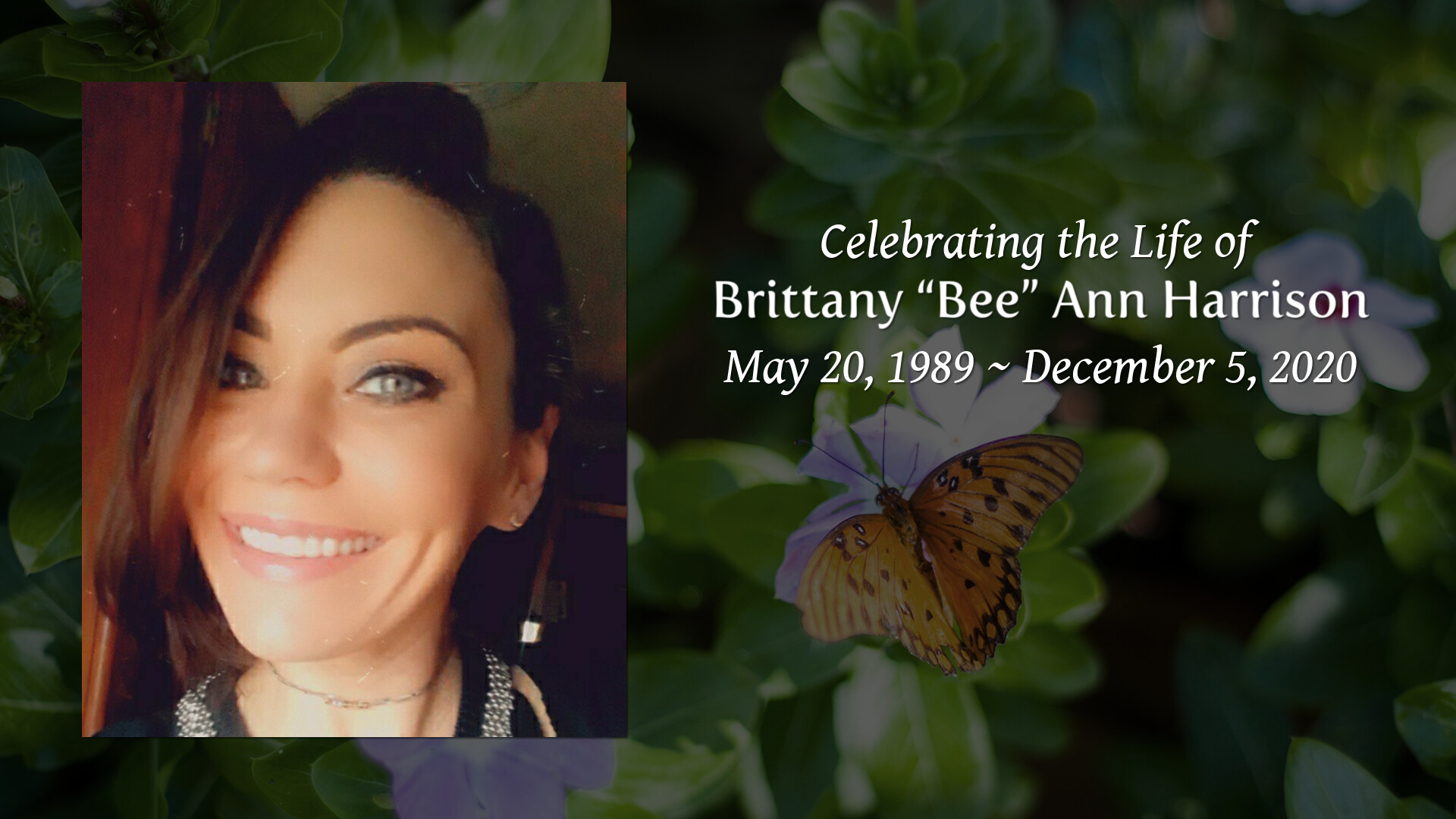 Brittany Bee Ann Harrison Tribute Video